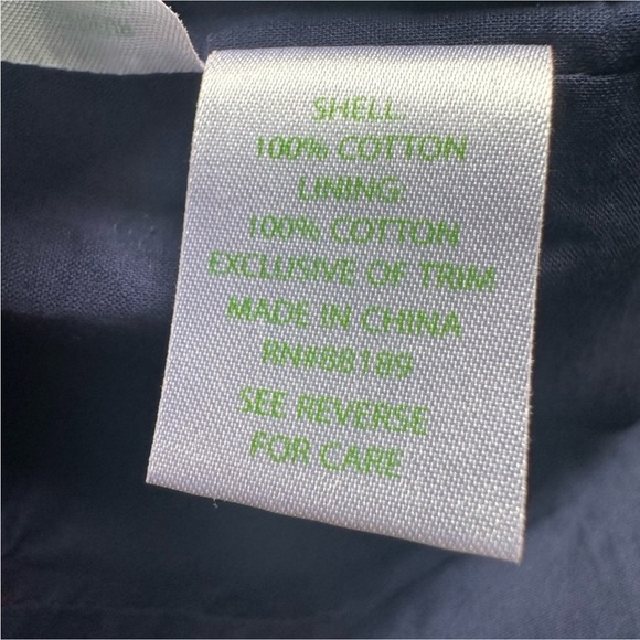 Lilly Pulitzer Navy & Gold Minidress - Picture 7 of 8